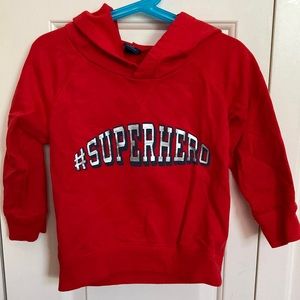 babyGap #superhero hoodie. 3T